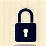 Illustration of a padlock and abstract network lines, symbolizing privacy protection and data security.